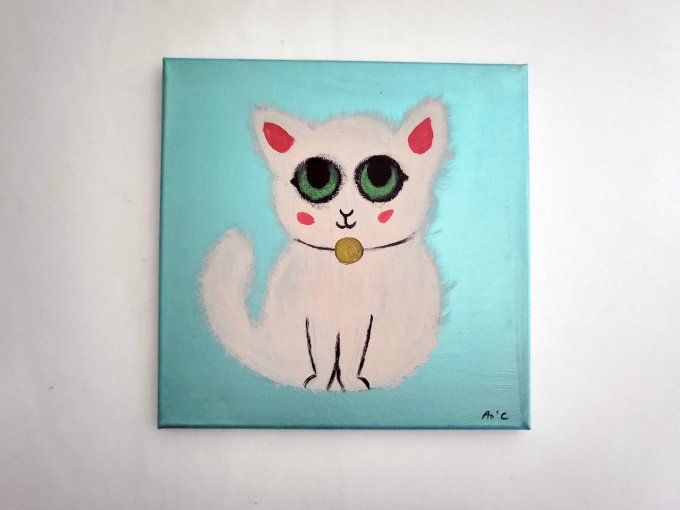 Mon ptit chat (30x30 cm)