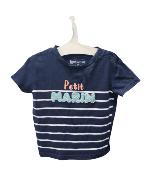 T.Shirt rayé "petit marin" ( 6 mois )